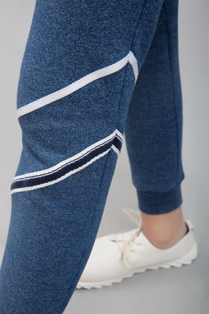 Mid-Rise Stripe Jogger Trouser By Yesonline.Pk - yesonline.pk