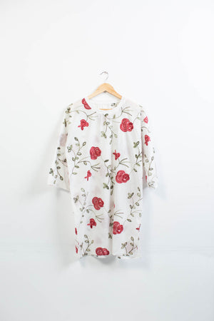 Red Roses Fusion Top
