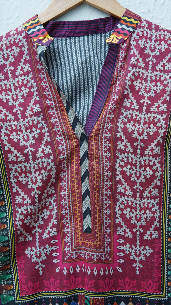 1 PC Stitched | Printed Lawn Shirt